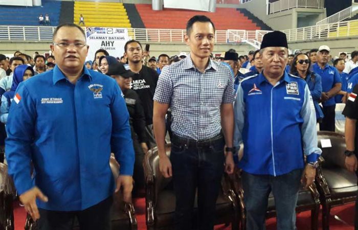 AHY Semangati Kader Demokrat Gresik AHY Semangati Kader Demokrat Gresik
