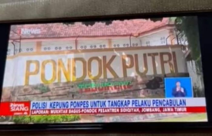 Diprotes Dzurriyah Hadratussyaikh, iNews TV Minta Maaf, Bantah Mau Jatuhkan Pesantren Tebuireng Diprotes Dzurriyah Hadratussyaikh, iNews TV Minta Maaf, Bantah Mau Jatuhkan Pesantren Tebuireng