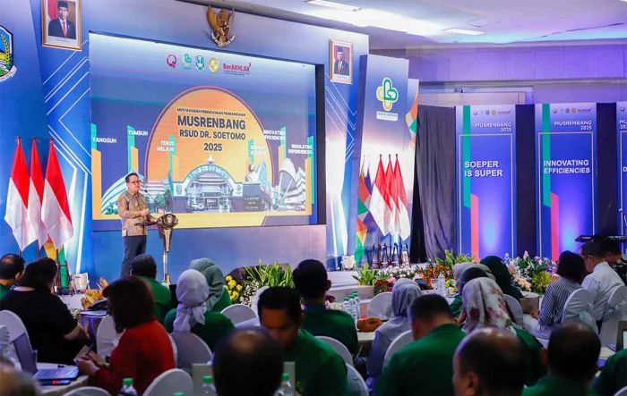 Pesan Pj Gubernur Jatim saat Buka Musrenbang RSUD dr Soetomo Pesan Pj Gubernur Jatim saat Buka Musrenbang RSUD dr Soetomo
