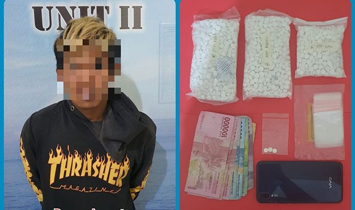 Edarkan Ribuan Pil Double L, Pemuda di Jombang Ditangkap Polisi Edarkan Ribuan Pil Double L, Pemuda di Jombang Ditangkap Polisi