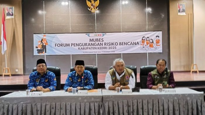 Mubes, Hari Terpilih Jadi Ketua FPRB Kabupaten Kediri Periode 2025–2029
