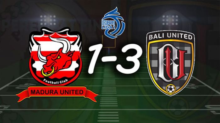Hasil Madura United vs Bali United: Menang 1-3, Serdadu Tridatu Rebut Puncak Klasemen dari Juku Eja