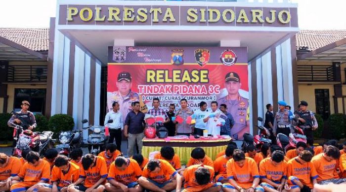 27 Tersangka Kasus 3C Diringkus Satreskrim Polresta Sidoarjo dalam Sebulan 27 Tersangka Kasus 3C Diringkus Satreskrim Polresta Sidoarjo dalam Sebulan