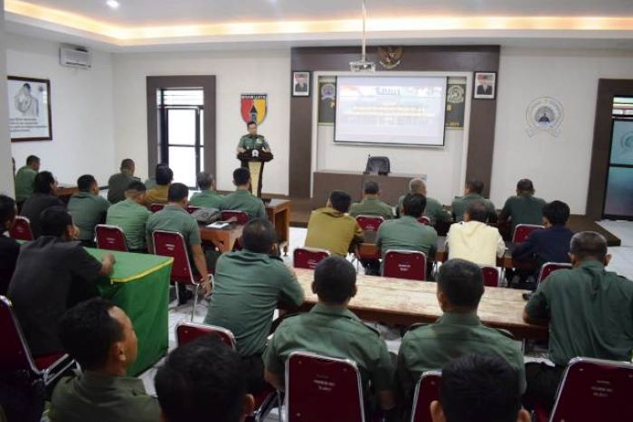 Korem 081/DSJ Berupaya Tingkatkan Pencapaian di Tahun 2019