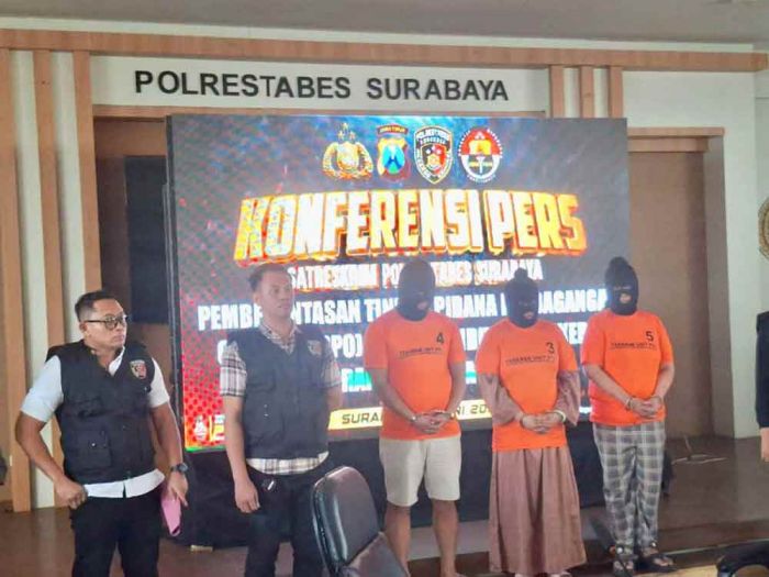 Gagalkan Aksi Perdagangan Orang, Polrestabes Surabaya Tetapkan 3 Warga sebagai Tersangka
