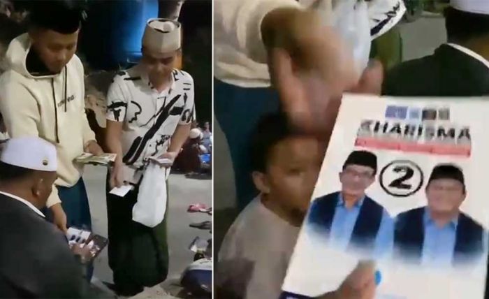 Viral Video Bagi-Bagi Amplop dan Stiker Bergambar Paslon Nomor Urut 02, ini Kata Bawaslu Pamekasan Viral Video Bagi-Bagi Amplop dan Stiker Bergambar Paslon Nomor Urut 02, ini Kata Bawaslu Pamekasan