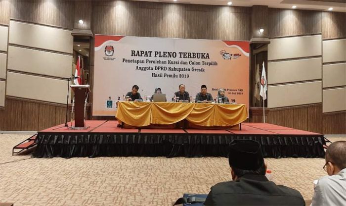 KPU Gresik Tetapkan 50 Calon Terpilih Anggota DPRD Gresik