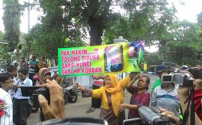 Sidang Pembunuhan Afifudin Amarullah Diwarnai Kericuhan