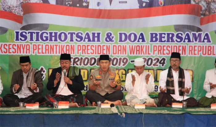 Pelantikan Presiden, Doa Bersama Menggema di Masjid Agung Kota Blitar