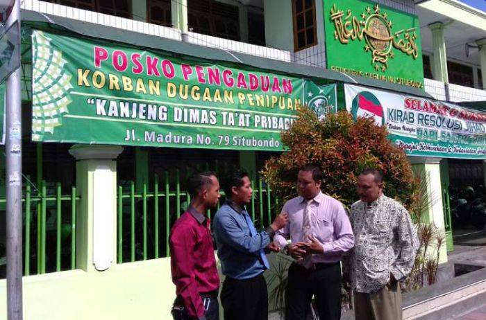 Buka Posko Korban Penipuan Dimas Kanjeng, LPBH NU Situbondo Siapkan Sembilan Pengacara Buka Posko Korban Penipuan Dimas Kanjeng, LPBH NU Situbondo Siapkan Sembilan Pengacara