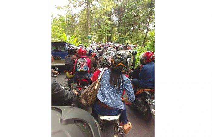 Liburan, Jalan Raya Menuju Pantai Prigi dan Pantai Putih Trenggalek Macet Liburan, Jalan Raya Menuju Pantai Prigi dan Pantai Putih Trenggalek Macet