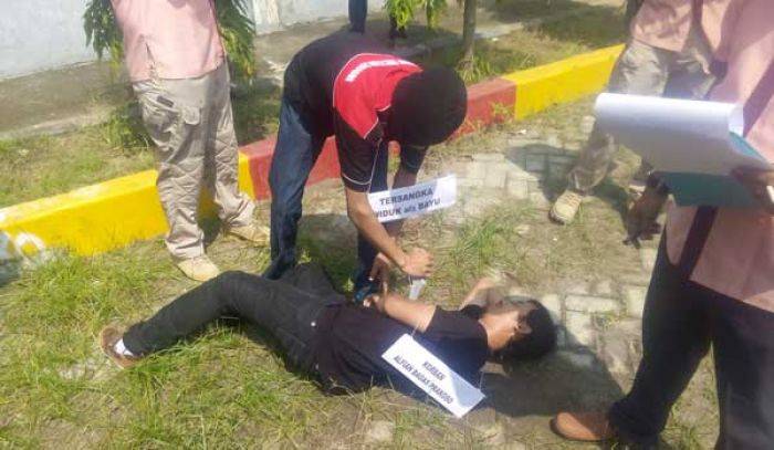 Pembunuhan Pelajar SMKN Dander Bojonegoro Direkonstruksi