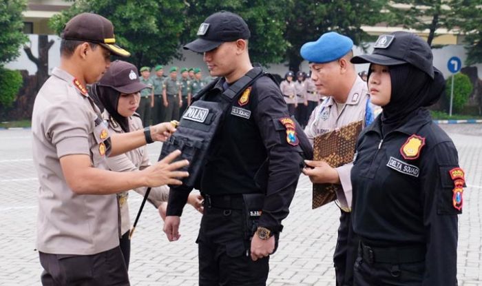 Polresta Sidoarjo Bentuk Tim Delta Squad dan Tim Satgas Anti Botoh Jelang Pilkades dan Pilkada Polresta Sidoarjo Bentuk Tim Delta Squad dan Tim Satgas Anti Botoh Jelang Pilkades dan Pilkada