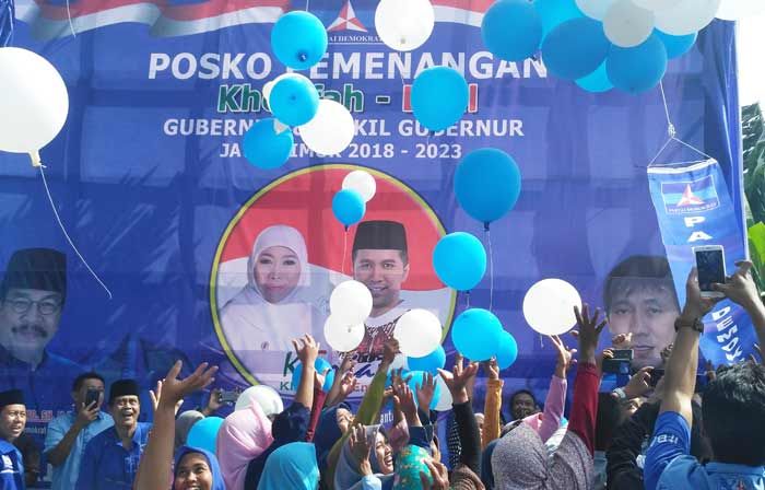 Emil Dardak Resmikan Posko Pemenangan di Bojonegoro Emil Dardak Resmikan Posko Pemenangan di Bojonegoro