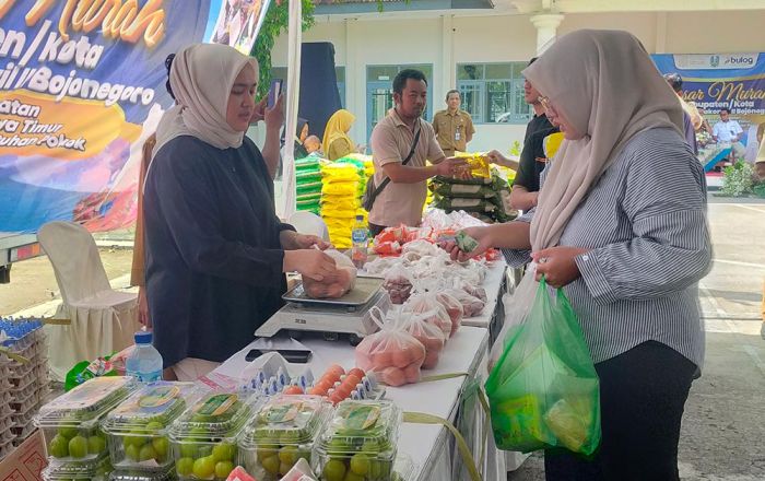 Stok Beras di Gudang Bulog Bojonegoro Capai 50 Ribu Ton