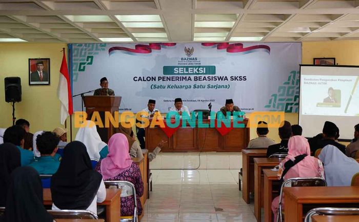 Geber Beasiswa SKSS, Baznas Jatim Saring Ratusan Mahasiswa Melalui Tes Wawancara