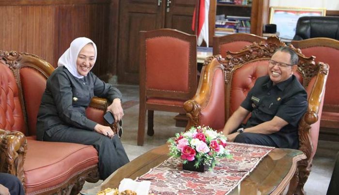 Temui Wabup Tuban, Bupati Anna Bahas Pembangunan Jembatan Kanor-Rengel