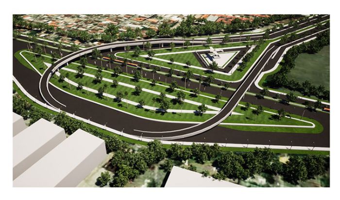 Pemkab Sidoarjo Usulkan Flyover Urai Kemacetan Bundaran Aloha Pemkab Sidoarjo Usulkan Flyover Urai Kemacetan Bundaran Aloha