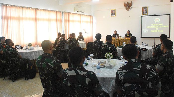 Pasis Dikreg Binsat CKU Seskoad LXII TA 2022 Kunjungi Korem 084/BJ Pasis Dikreg Binsat CKU Seskoad LXII TA 2022 Kunjungi Korem 084/BJ