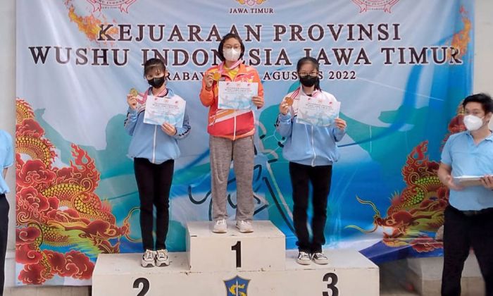 Wushu Kota Batu Borong Medali di Kejurprov Jatim Wushu Kota Batu Borong Medali di Kejurprov Jatim