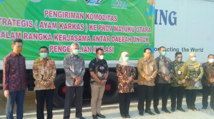 Lanjutkan Misi Dagang, Pemprov Jatim Kirim 15,5 Ton Ayam Karkas ke Maluku Utara Lanjutkan Misi Dagang, Pemprov Jatim Kirim 15,5 Ton Ayam Karkas ke Maluku Utara