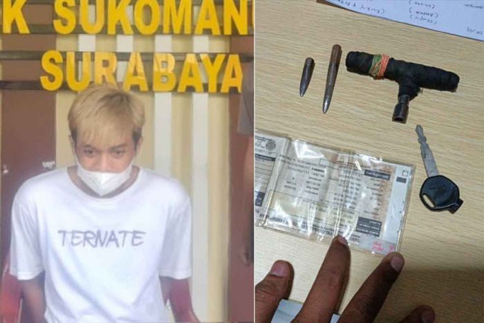 Setelah 2 Tahun Bebas, Residivis Curanmor Asal Sukodono Surabaya Kembali Ditangkap Setelah 2 Tahun Bebas, Residivis Curanmor Asal Sukodono Surabaya Kembali Ditangkap