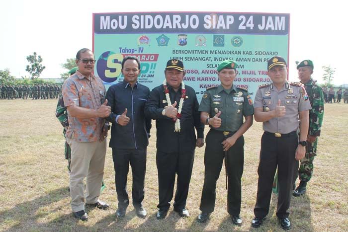 Ciptakan Patriotisme Warga, Pemkab Apresiasi "Sidoarjo Siap 24 Jam" 