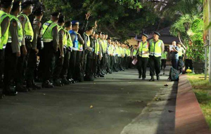 146 Anggota Polres Jombang Diterjunkan Bantu Pengamanan Pilkades Sampang