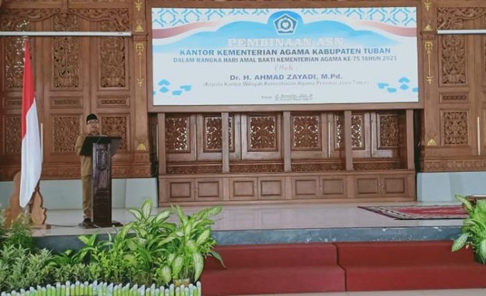 Peringati HAB ke-75, ASN Kemenag Tuban Diberi Pembinaan Peringati HAB ke-75, ASN Kemenag Tuban Diberi Pembinaan