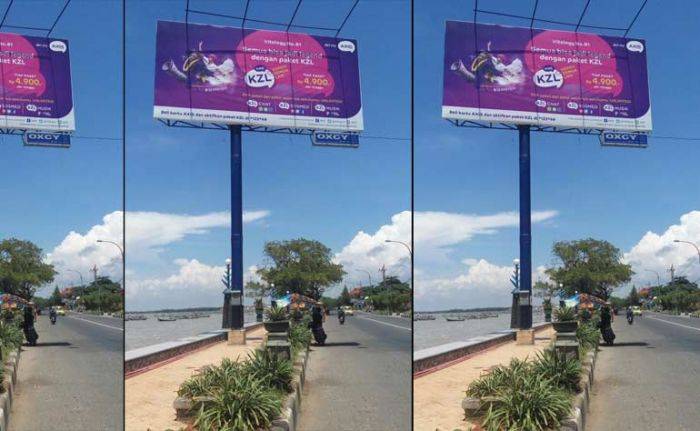 Soal Maraknya Reklame di atas Trotoar, Satpol PP Tuban Terkesan Lepas Tangan