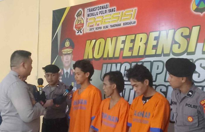 Polisi Tangkap 7 Anggota Gangster di Sidoarjo Polisi Tangkap 7 Anggota Gangster di Sidoarjo