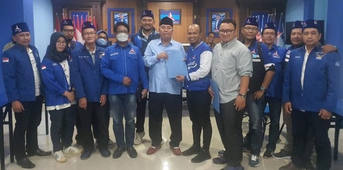 Daftar Calon Ketua, Eddy Santoso Optimis Kembali Pimpin Demokrat Gresik