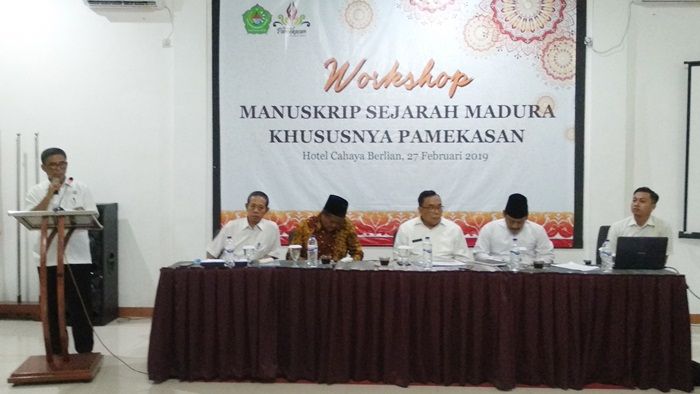 Disparbud Pamekasan Gelar Workshop Manuskrip Sejarah Madura