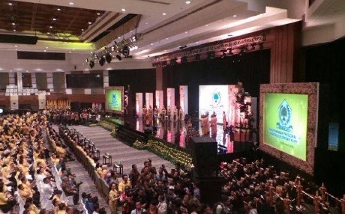 Munas Golkar di Bali Dihadiri Ketum Parpol KMP, Minus KIH