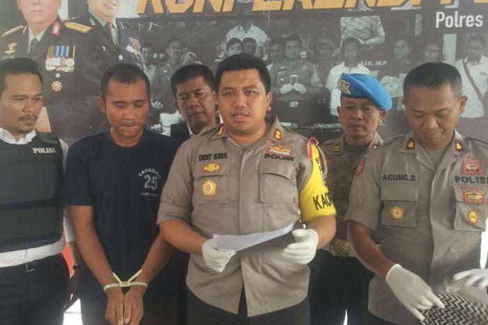 Maling Kambuhan Asal Kecamatan Pule Diringkus Polres Trenggalek