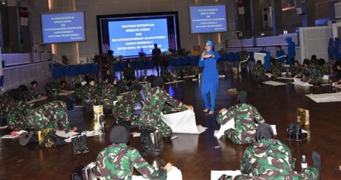 Kowal Armada II Latihan Membatik Shibori Kowal Armada II Latihan Membatik Shibori