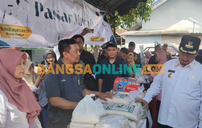 Monitoring Pasar, Bupati Madiun Sebut Kondisi Stok Pangan Aman Monitoring Pasar, Bupati Madiun Sebut Kondisi Stok Pangan Aman