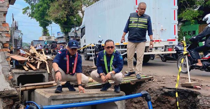 Proyek Drainase Ganggu Aliran, Perumda Tugu Tirta Siagakan Tim 24 Jam dan Minta Maaf ke Pelanggan