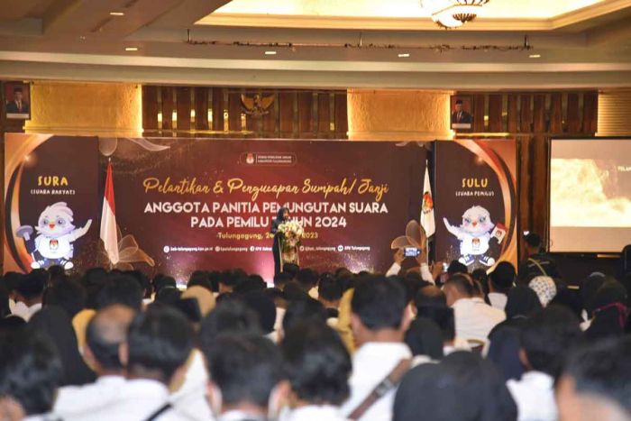 813 PPS untuk Pemilu 2024 di Tulungagung Dilantik 813 PPS untuk Pemilu 2024 di Tulungagung Dilantik