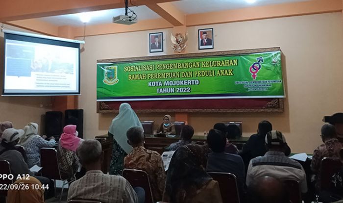 Pemkot Mojokerto Gelar Sosialisasi Pengembangan Kelurahan Ramah Perempuan dan Peduli Anak