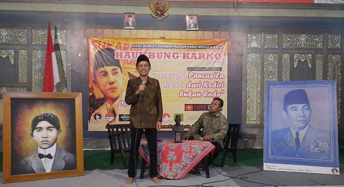 Sejarah Lahirnya Pancasila Terkuak saat Haul Bung Karno ke-52 di Situs Ndalem Pojok Kediri Sejarah Lahirnya Pancasila Terkuak saat Haul Bung Karno ke-52 di Situs Ndalem Pojok Kediri