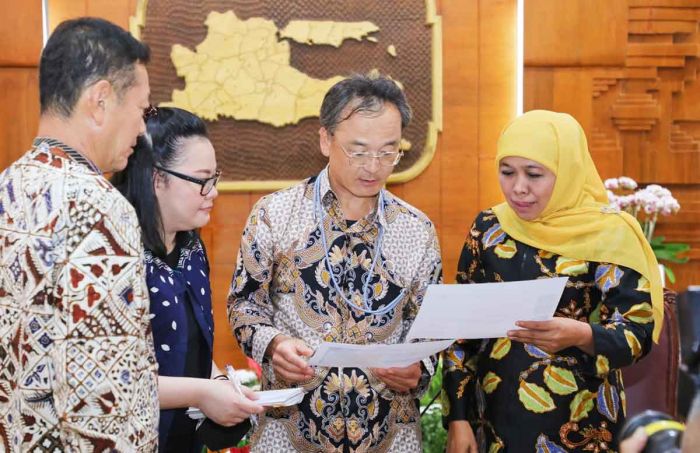 Terima Kunjungan JICA, Gubernur Khofifah Matangkan Rencana Pembangunan MRT Terima Kunjungan JICA, Gubernur Khofifah Matangkan Rencana Pembangunan MRT