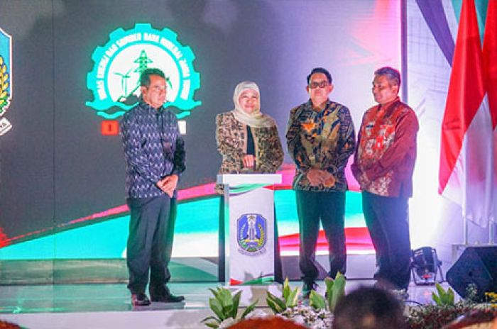 Gubernur Khofifah Resmikan Gedung Baru Dinas ESDM Jatim Berkonsep Co Working Space Gubernur Khofifah Resmikan Gedung Baru Dinas ESDM Jatim Berkonsep Co Working Space