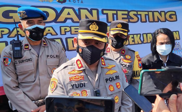 1.024 Personel Polres Kediri Kota Jalani Swab Antigen