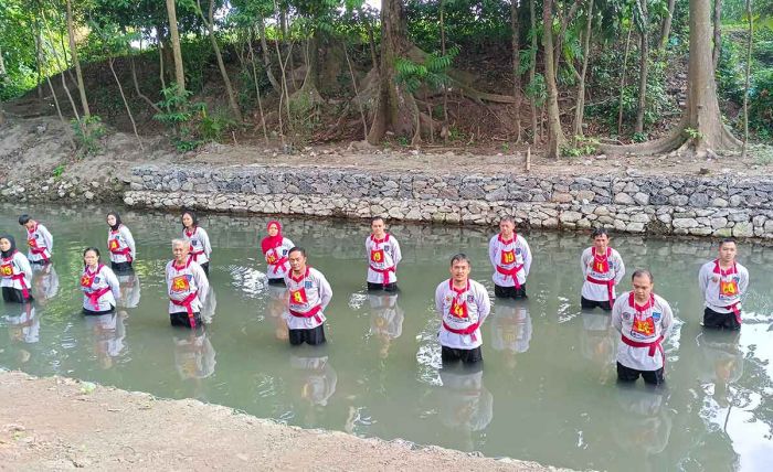 Serunya UKTDa PPS Betako Merpati Putih Jatim 2023 di Kediri, Ada Ujian di Sendang