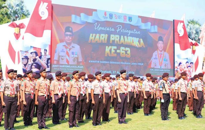 Adhy Karyono Dorong Pramuka di Jawa Timur Kuatkan Sinergi sebagai Penjaga dan Pemersatu NKRI Adhy Karyono Dorong Pramuka di Jawa Timur Kuatkan Sinergi sebagai Penjaga dan Pemersatu NKRI
