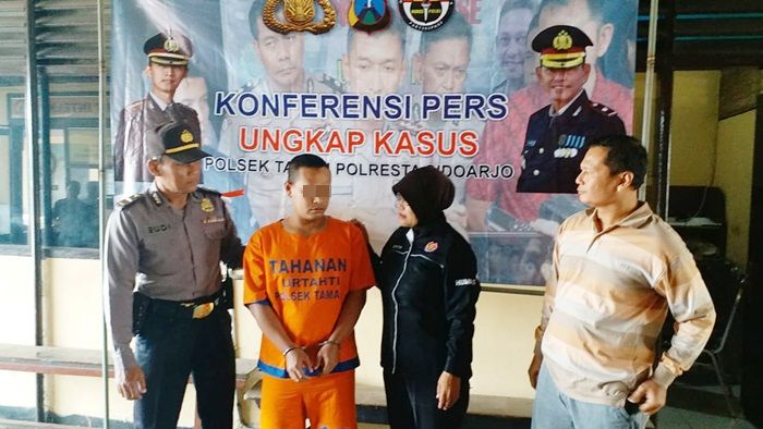 Curi Kopi Kapal Api Spesial Mix 60 Karton, Warga Taman Sidoarjo Diciduk Polisi