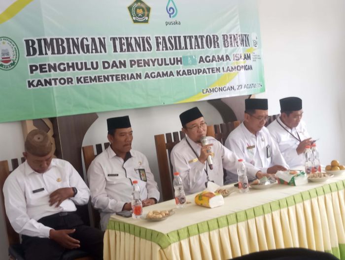 Penghulu dan Penyuluh Agama di Lamongan Ikuti Bimtek Fasilitator Bimbingan Perkawinan Penghulu dan Penyuluh Agama di Lamongan Ikuti Bimtek Fasilitator Bimbingan Perkawinan