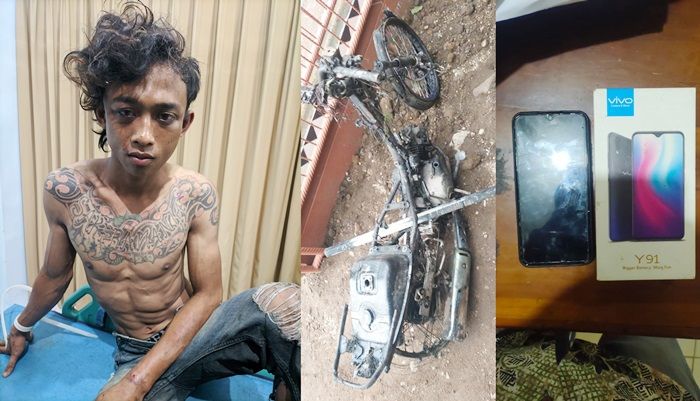 Gagal Jambret Hp karena Korban Melawan, Pemuda di Beji Pasuruan Babak Belur Dimassa, Motor Dibakar Gagal Jambret Hp karena Korban Melawan, Pemuda di Beji Pasuruan Babak Belur Dimassa, Motor Dibakar