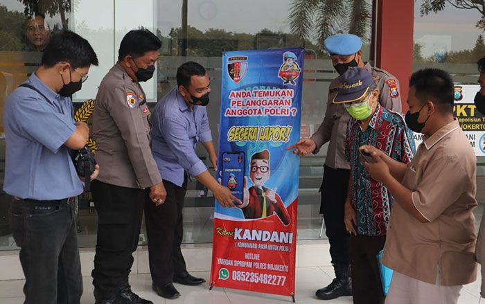 Polres Mojokerto Sosialisasikan Program Kandani ke Masyakarat Polres Mojokerto Sosialisasikan Program Kandani ke Masyakarat